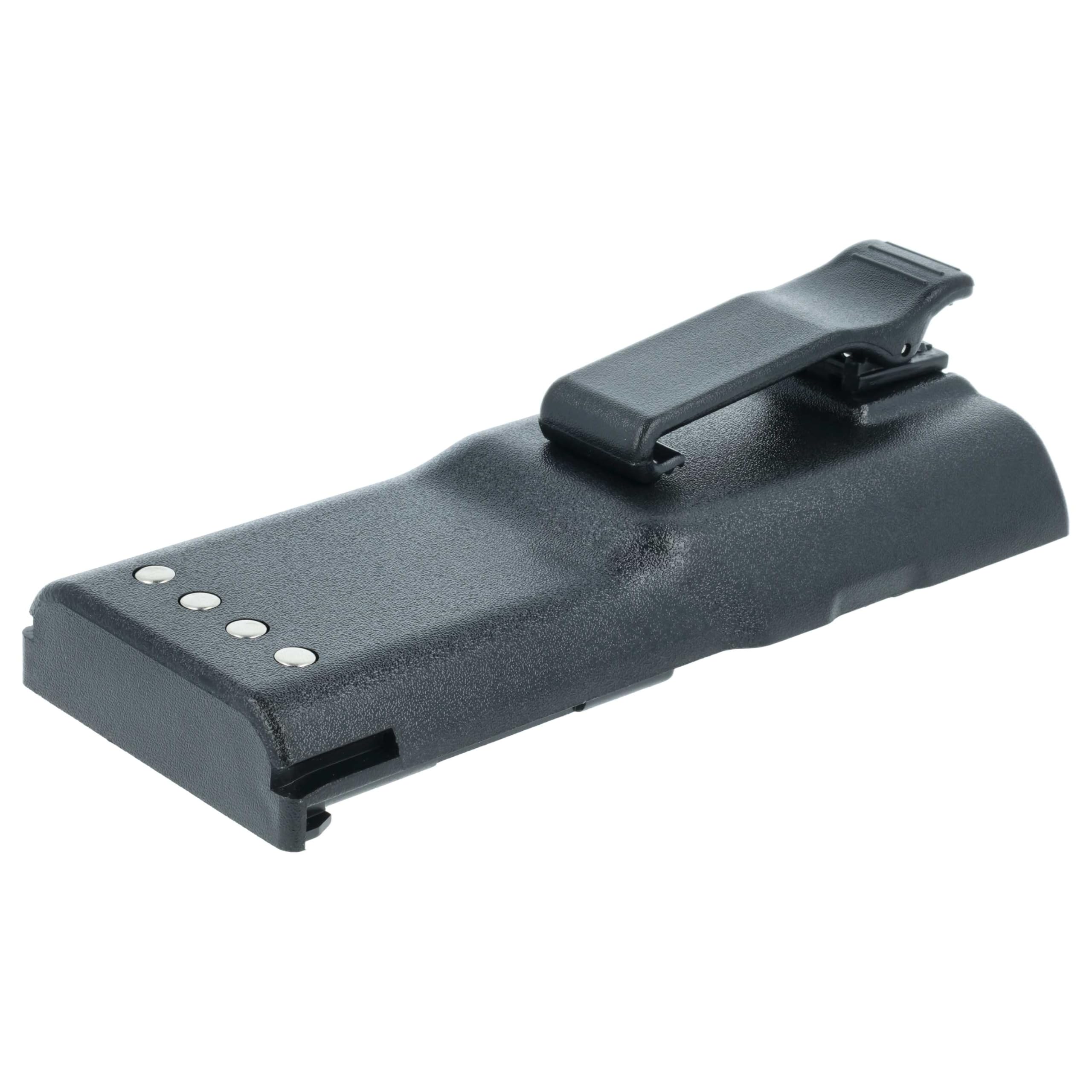 vhbw 2 x bateria kompatybilna z Motorola GTX900, GTX LTR przenośne radio (2500 mAh, 7,5 V, NiMH) + klips