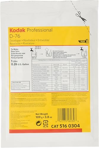 Produit Chimique BW révélateur d-76 (1 x 1 Litre) Multicolore Kodak KOD680503