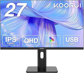 KOORUI 27インチ モニター 4k ディスプレイ Amazon.co.jp: KOORUI 27インチ モニター 27N4Q pcモニター