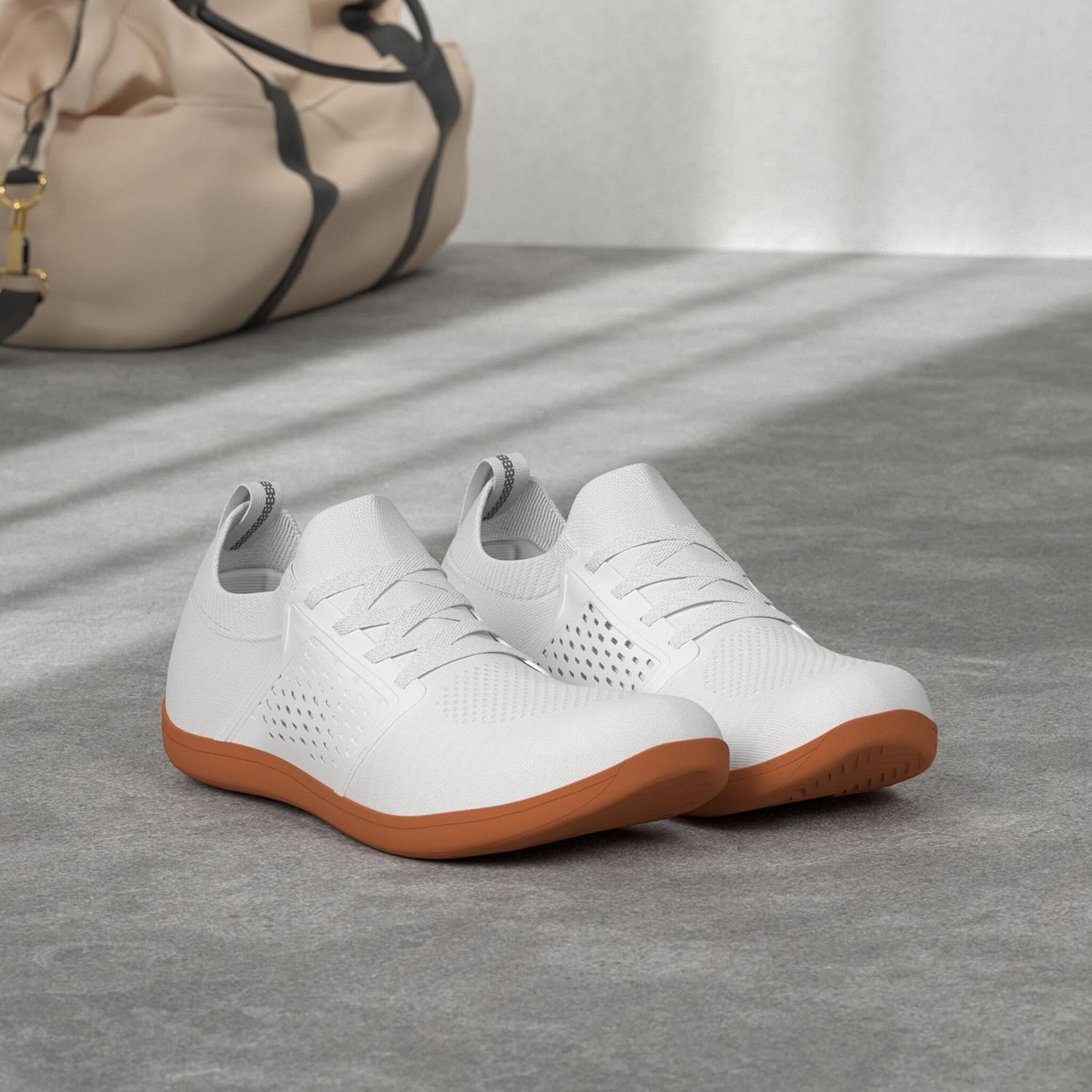 WHITIN Women's Wide Minimalist Barefoot Shoes | Zero Drop Sole - Image 2