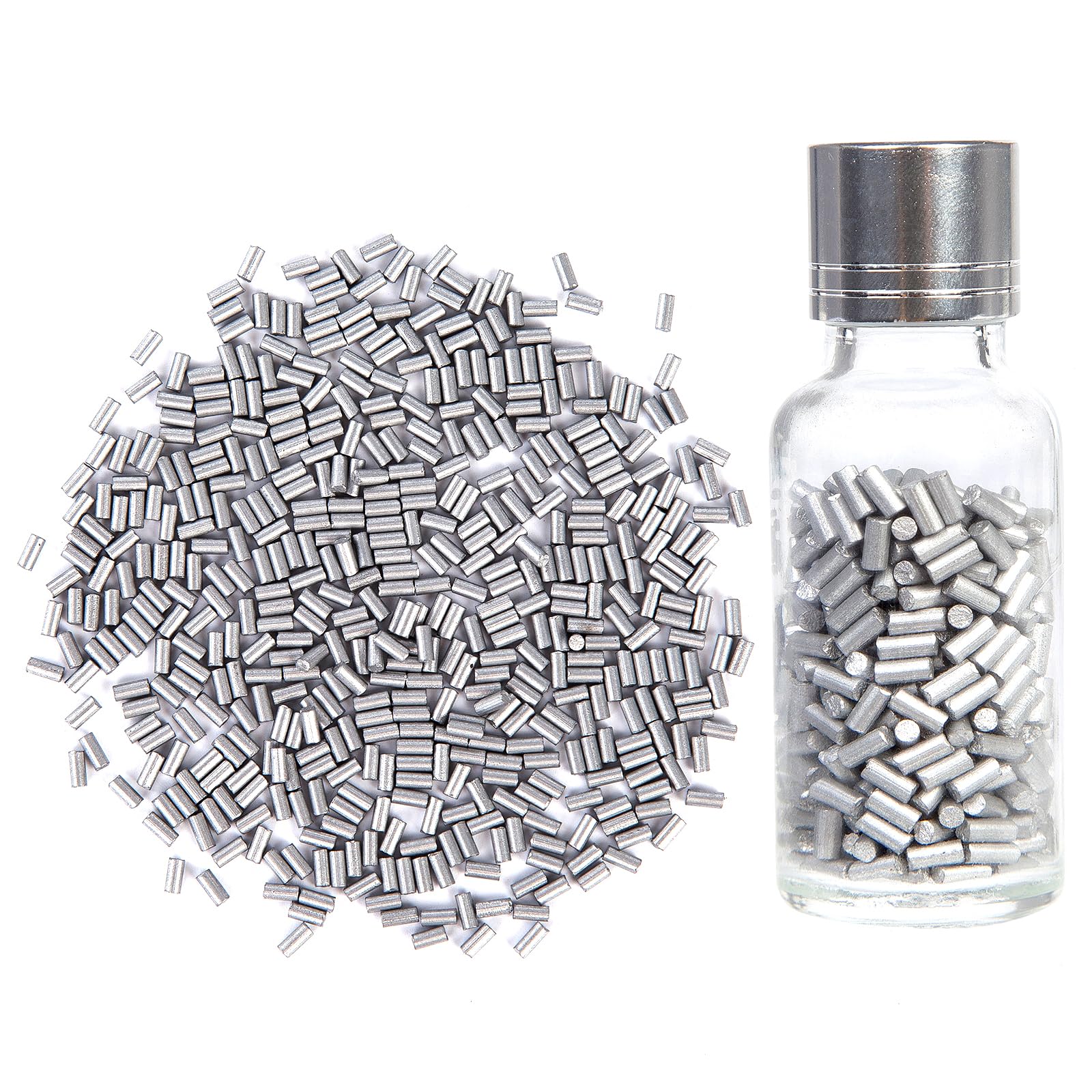 500Pcs Silver Flint Refills for Lighter Replacement Flints for Lighters Flint Stone for Petrol Gas Fluid Lighter 500