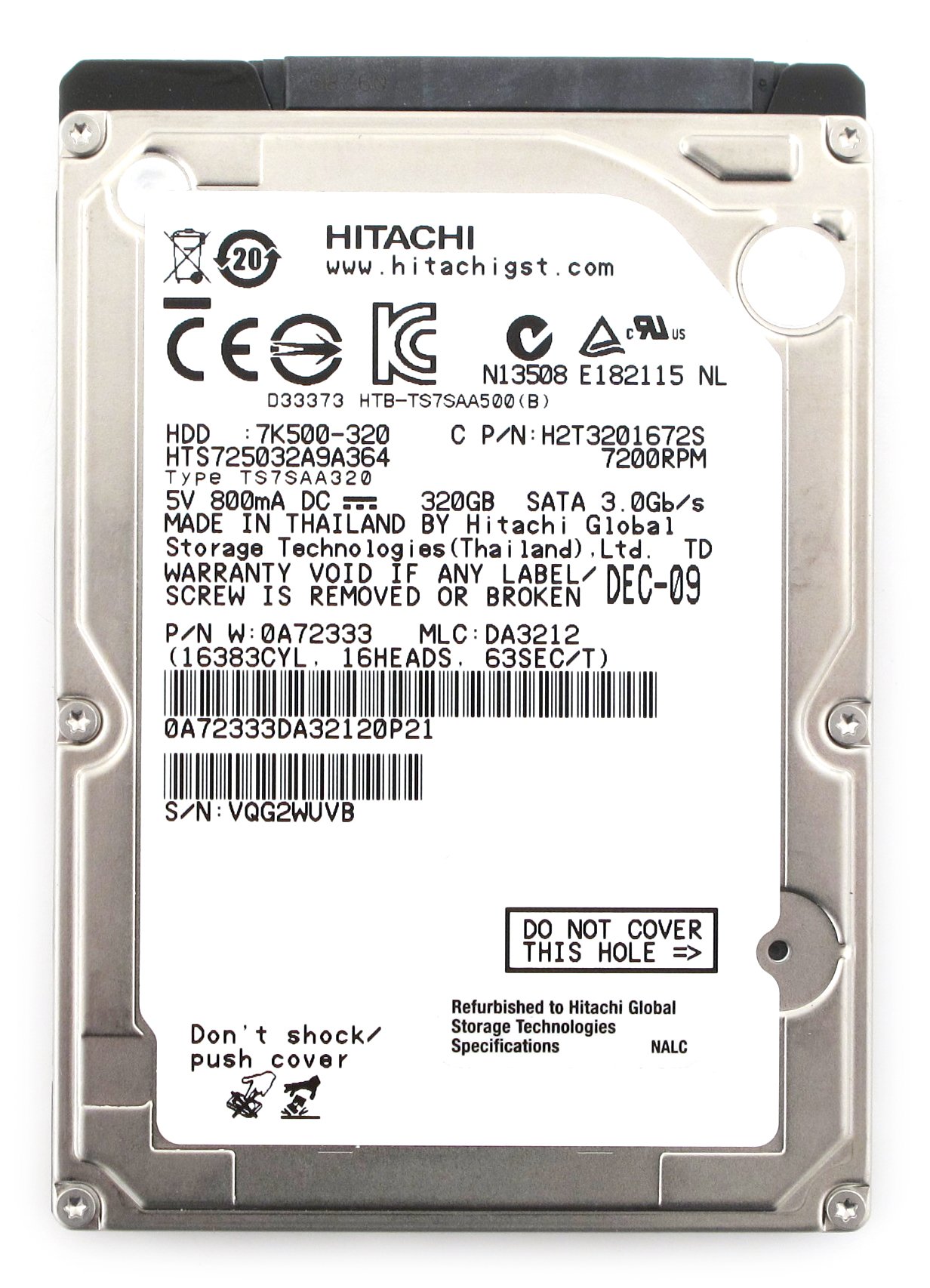 Amazon.com: HGST Travelstar 2.5