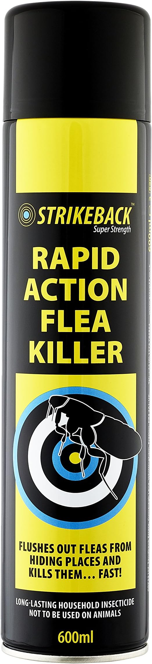 Strikeback Rapid Action Flea Killer, 600 ml