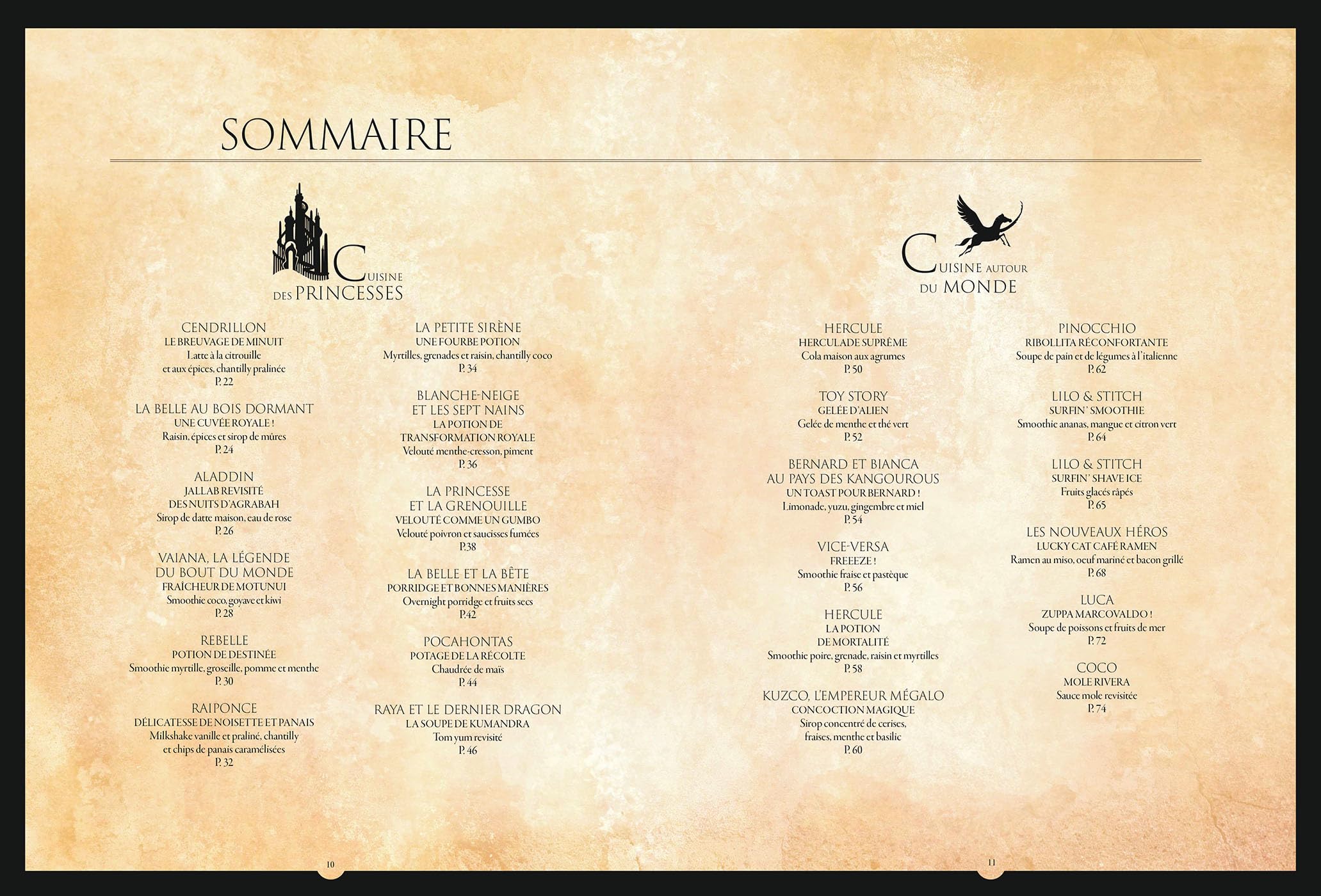 Les elixirs enchantés
