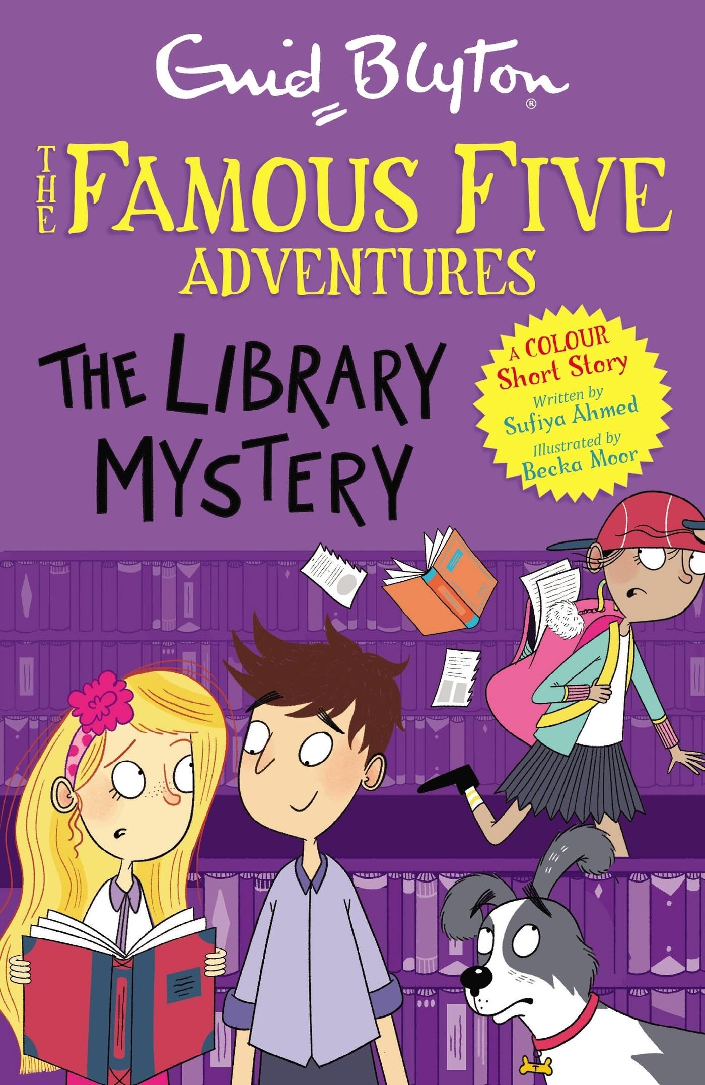 Famous Five Colour Short Stories: The Library Mystery: Book 16 (Famous Five Adventures)