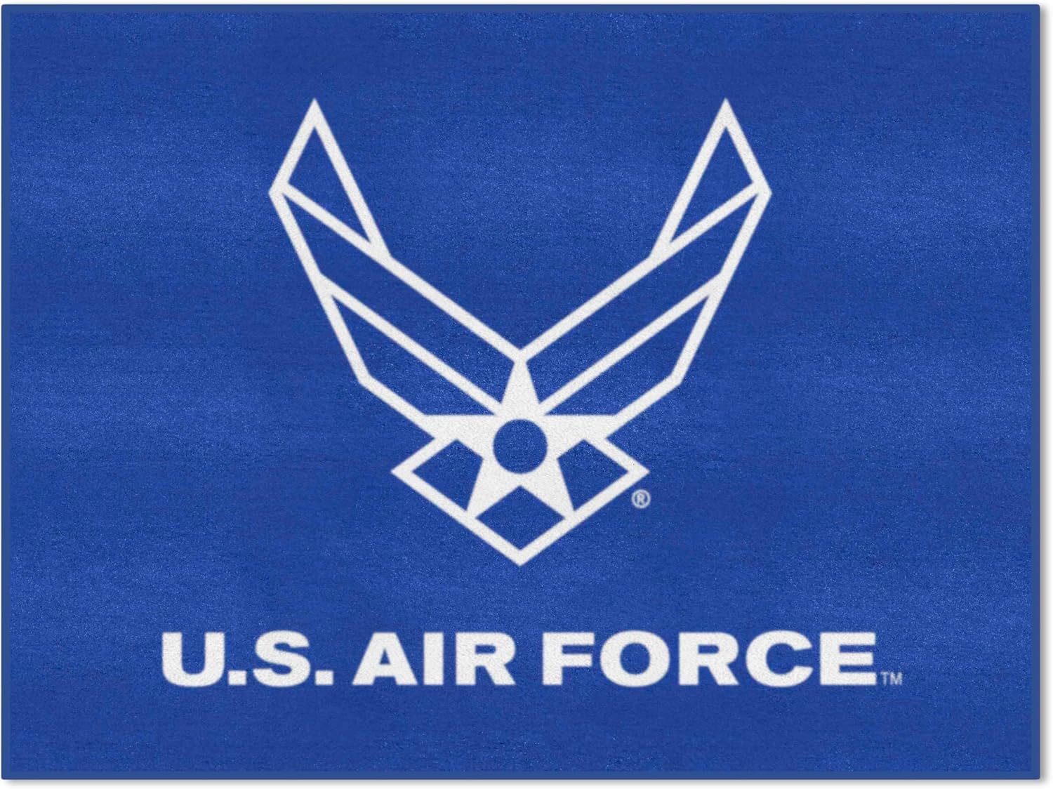 FANMATS 6978 U.S. Air Force All-Star Mat | Blue | 33.75"x42.5" | Air Force Official Logo