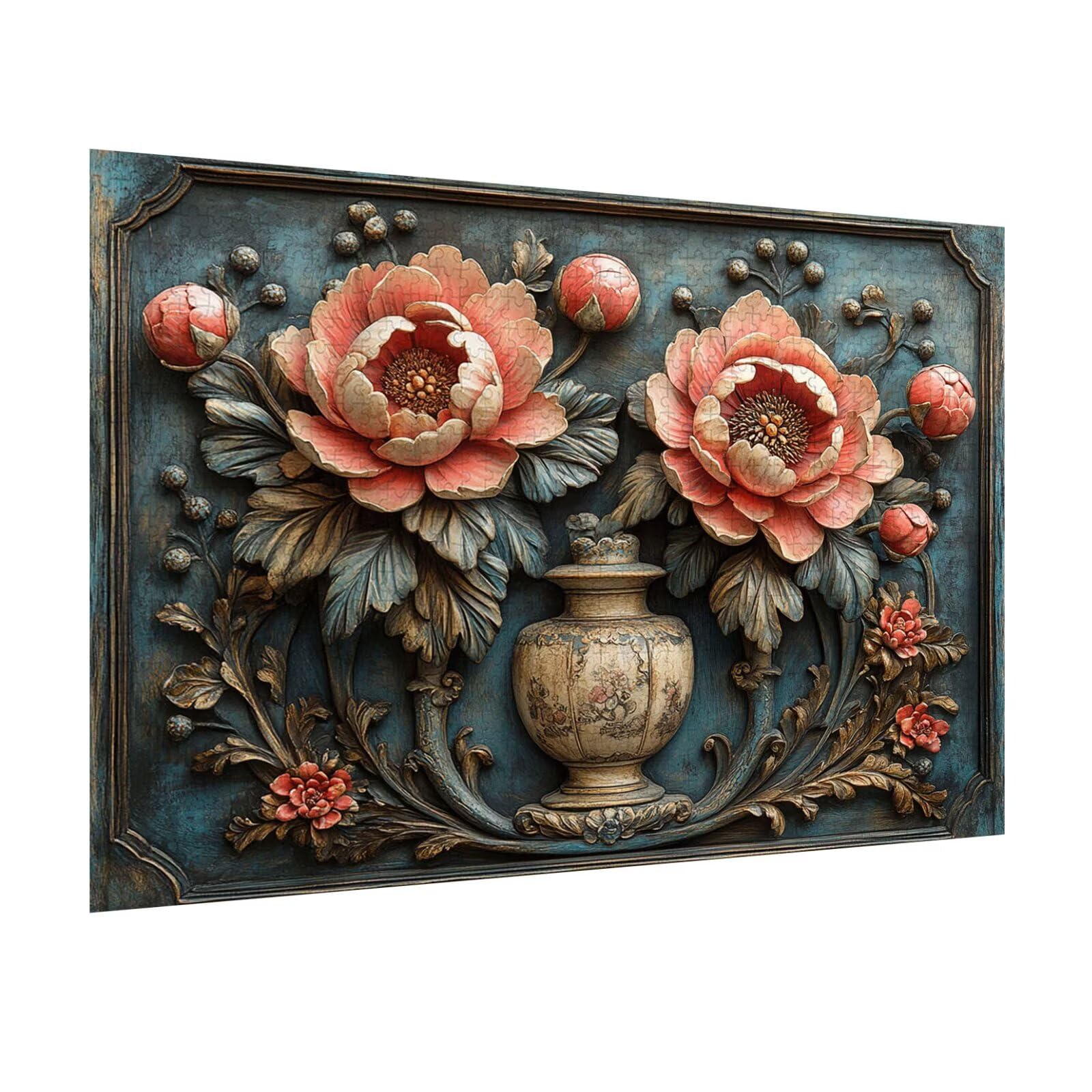 Puzzle 6000 Pezzi astratto Puzzle Classici per Gioco Familiare, n-39 | Impossibile Puzzles, Intrattenimento Creativo, Rilassamento e Intelligence, Regalo per Amore e Amico, Decorazioni Casa, Fiori