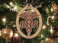 Vista 3 de RN, Registered Nurse, RN Gift, RN Christmas Ornament, RN Personalized Ornament