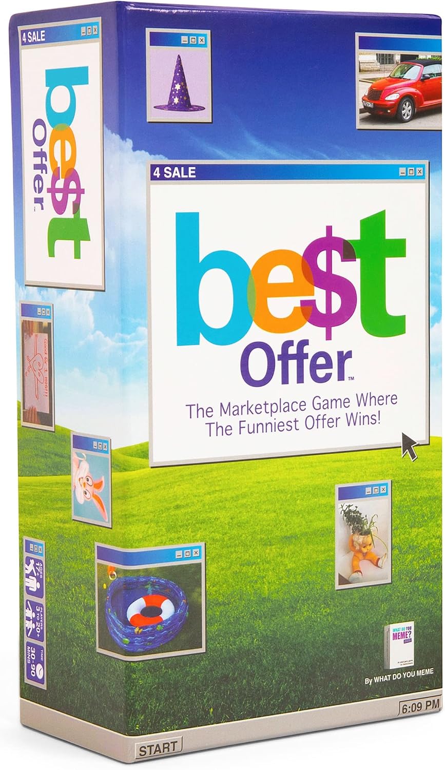 The Buy Sell Trade Game - Adult Card Games for Game Night by What Do You Meme?®+