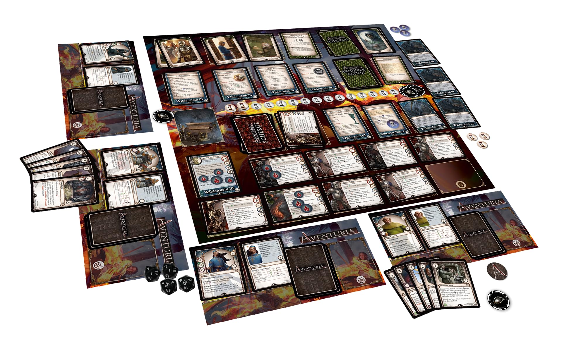 Ottavio, Aventuria: Kelche der Macht, Kampagnenbox, Kennerspiel, 1-6 Spieler, 12+ Jahre, 120 Minuten, Deutsch