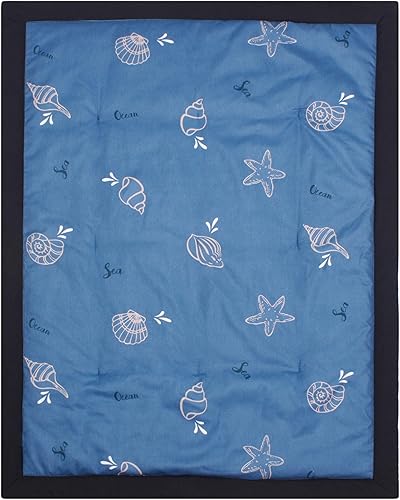 Miniatura 3 de CaSaJa Juego de ropa de cama de cuna de 4 piezas para niños y niñas, juego de ropa de cama de bebé que incluye edredón acolchado con sábana bajera