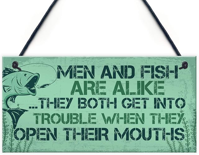 RED OCEAN Funny Fishing Gifts For Men Novelty Fishing Gifts Accessories For Dad Grandad Gift Ideas For Men