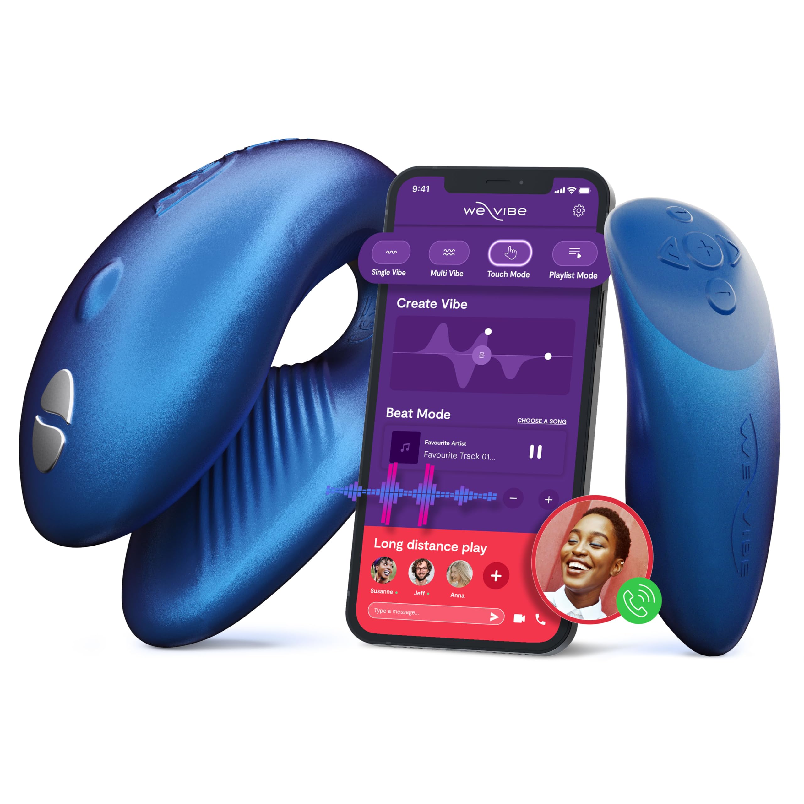 Amazon.com: We-Vibe Chorus Vibrating Sex Toys for Couples | Remote Control  Vibrator | Wearable App Controlled Adult Toys for Women | G Spot, Clit &  Penis Sexual Stimulation Device | Clitoral Couples