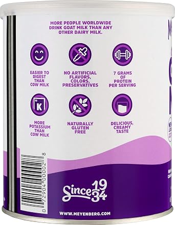Meyenberg Whole Powdered Goat Milk, Vitamin D, 12 Ounce