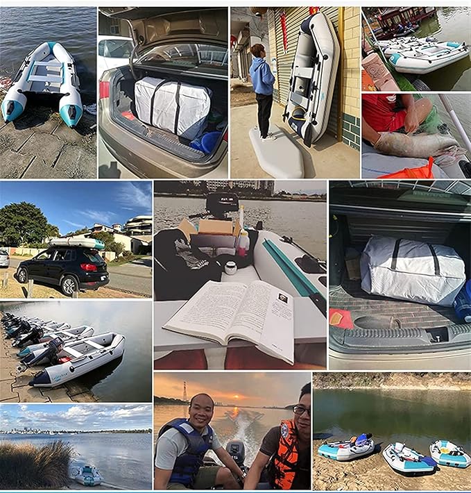 OLOTU Kayak Inflable para 3 Personas con Remo y Bomba miniatura 6