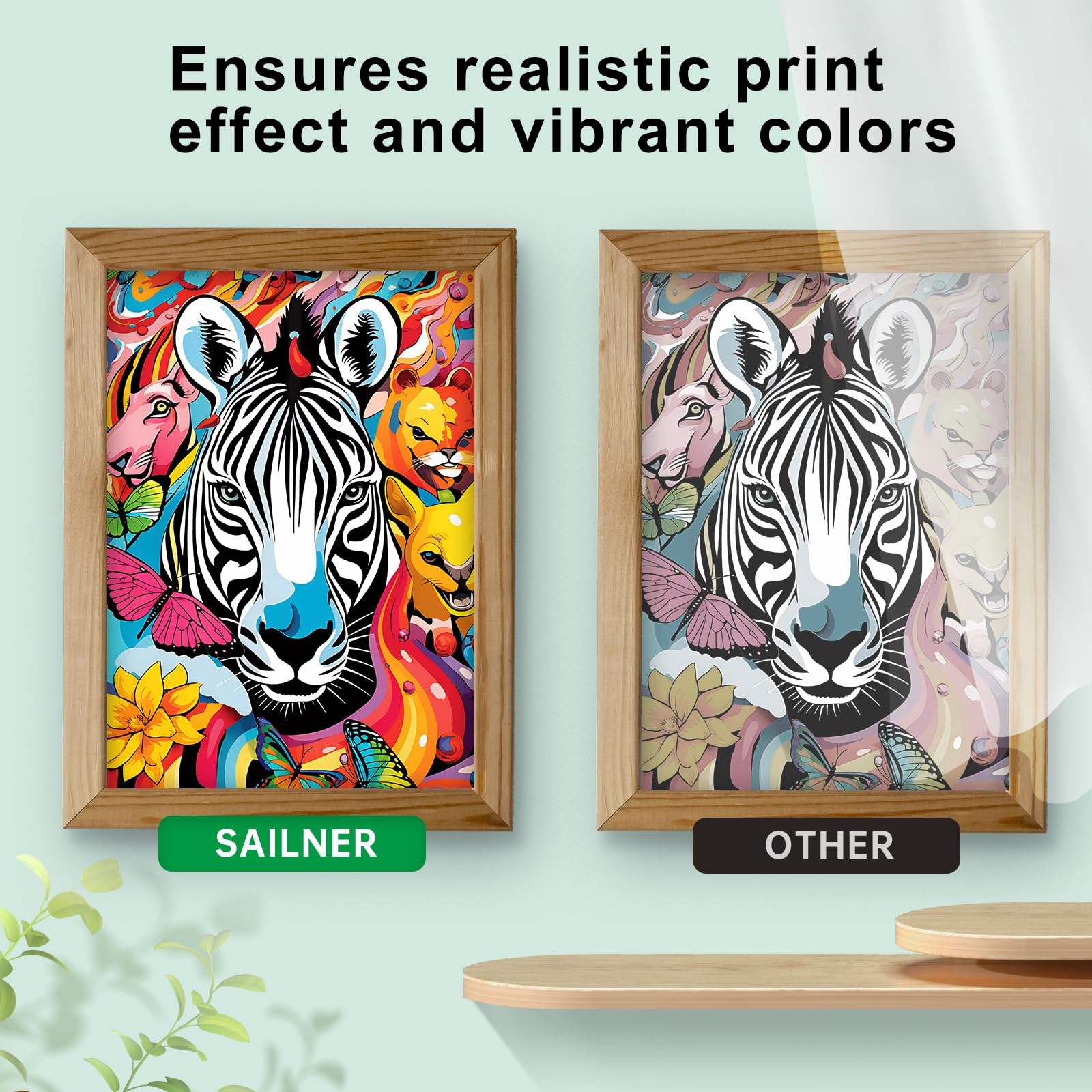 SAILNER 301XL Cartuchos Multipack Compatible para HP 301 Cartuchos de Impresora para HP 301 XL para HP Envy 4500 5530 5534 4504 DeskJet 2540 1510 2544 2549 OfficeJet 4630 4632 2620 2622 (Negro) Color) — view 7