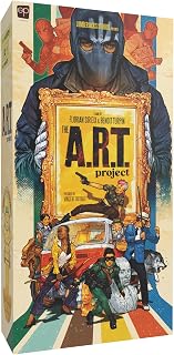 The A.R.T. Project | Cooperative Strategy Board Game | Card Drafting, Zone of Control Game | Coop and Solo Play for Adults and Teens | Ages 12+ | 1-6 Players | 45 Minute Play Time
