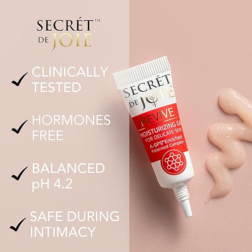 Miniatura 10 de SECRET DE JOIE REVIVE - Hidratante vaginal para mujer, secado y alivio de molestias de larga duración, gel íntimo a base de agua de alta calidad