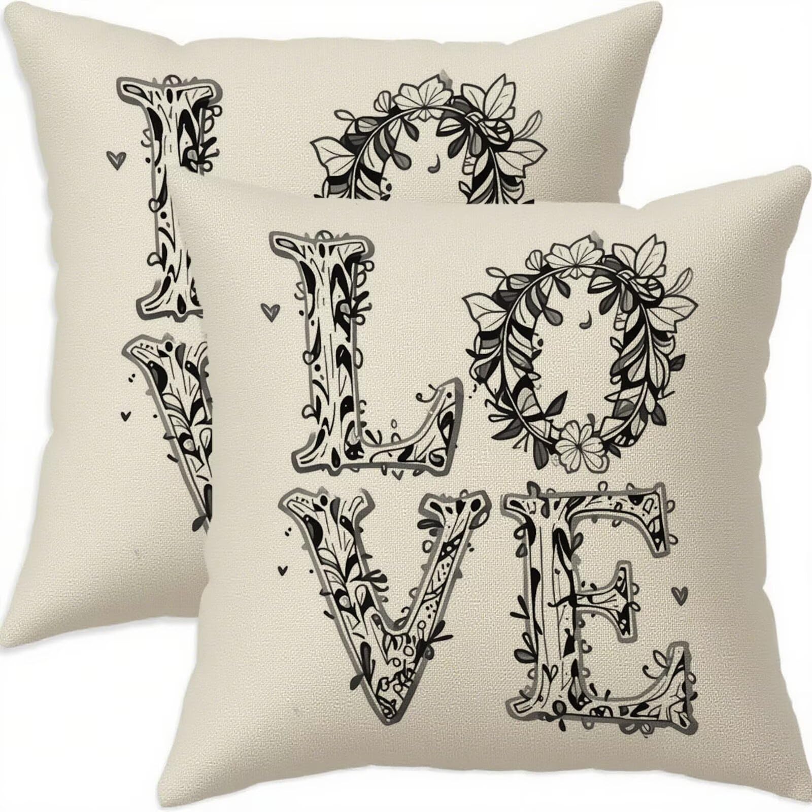 Housse coussin 70x70 pour canapé gris au motif géométrique pour salon moderne et chaleureux