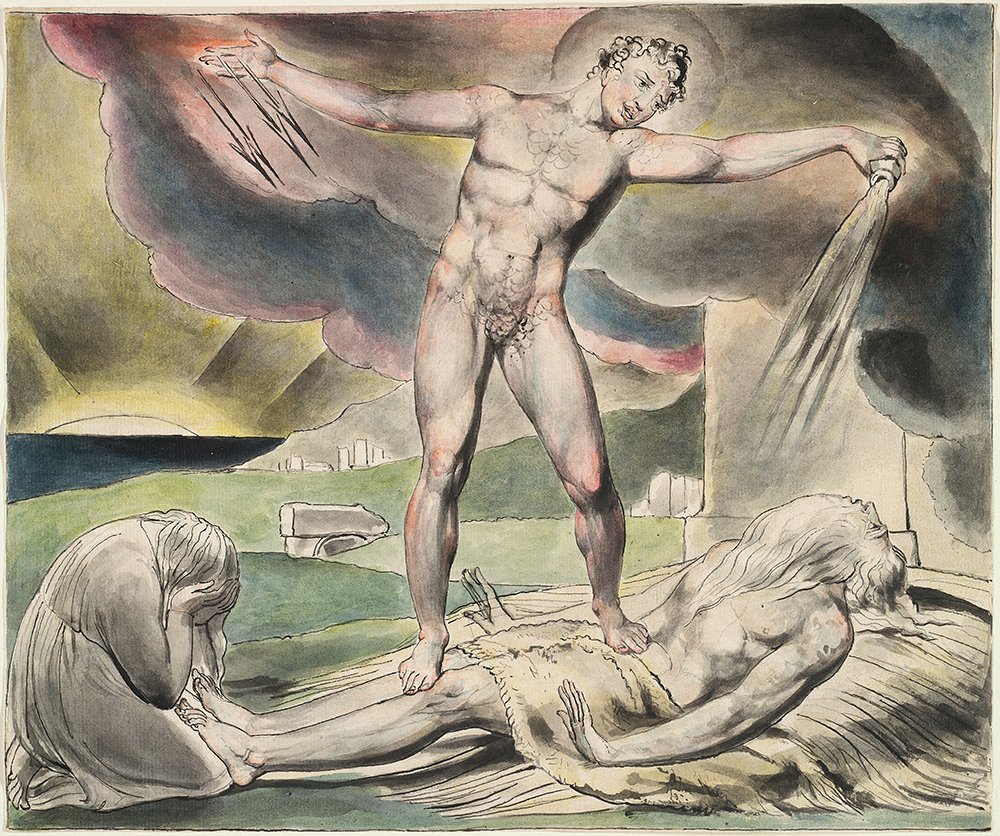 William Blake Book of Job gravure mystique inspirante
