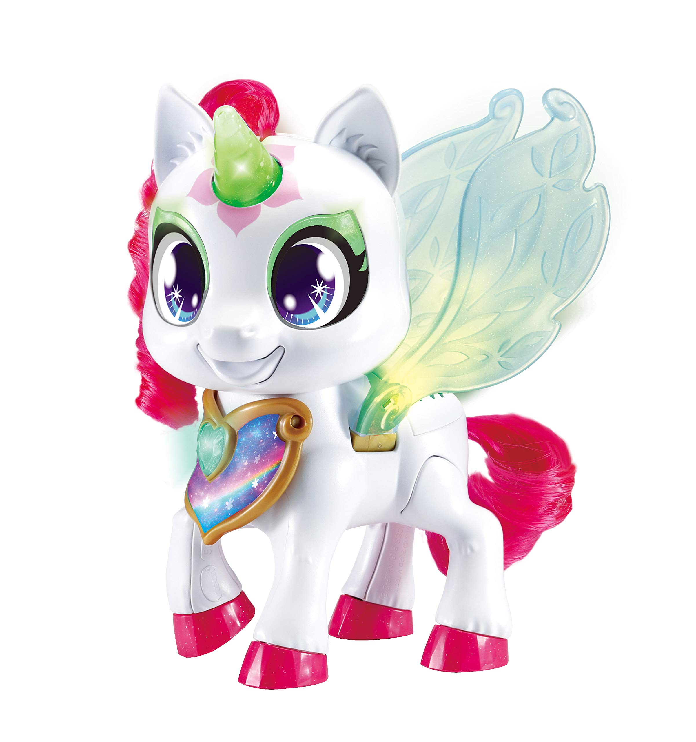 VTech 80-530804 Sparklings - Liora, das Einhorn Elektronisches Haustier mit Accessoires