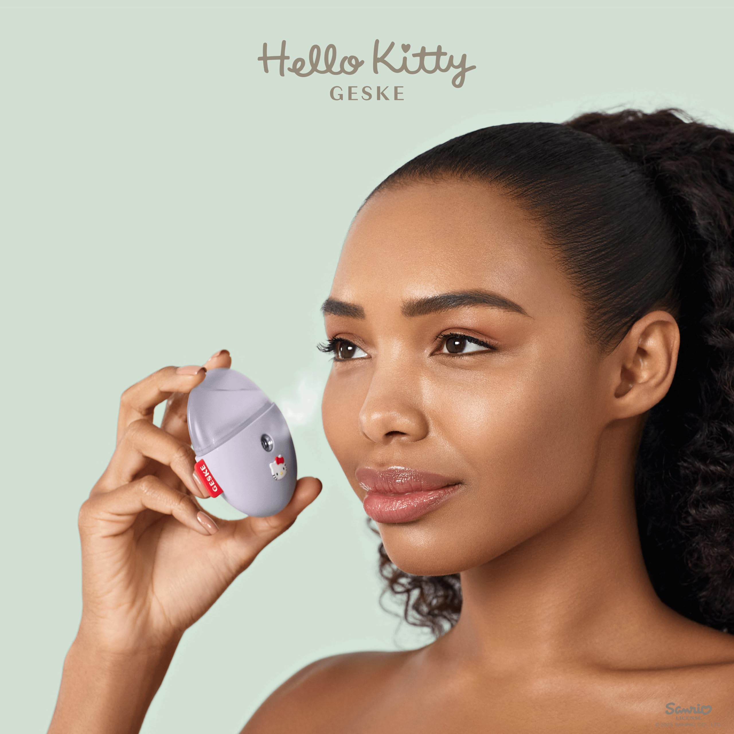 GESKE Hello Kitty 美容器セット 3点 GESKE HELLO KITTY FACIAL BRUSH | 3 IN 1