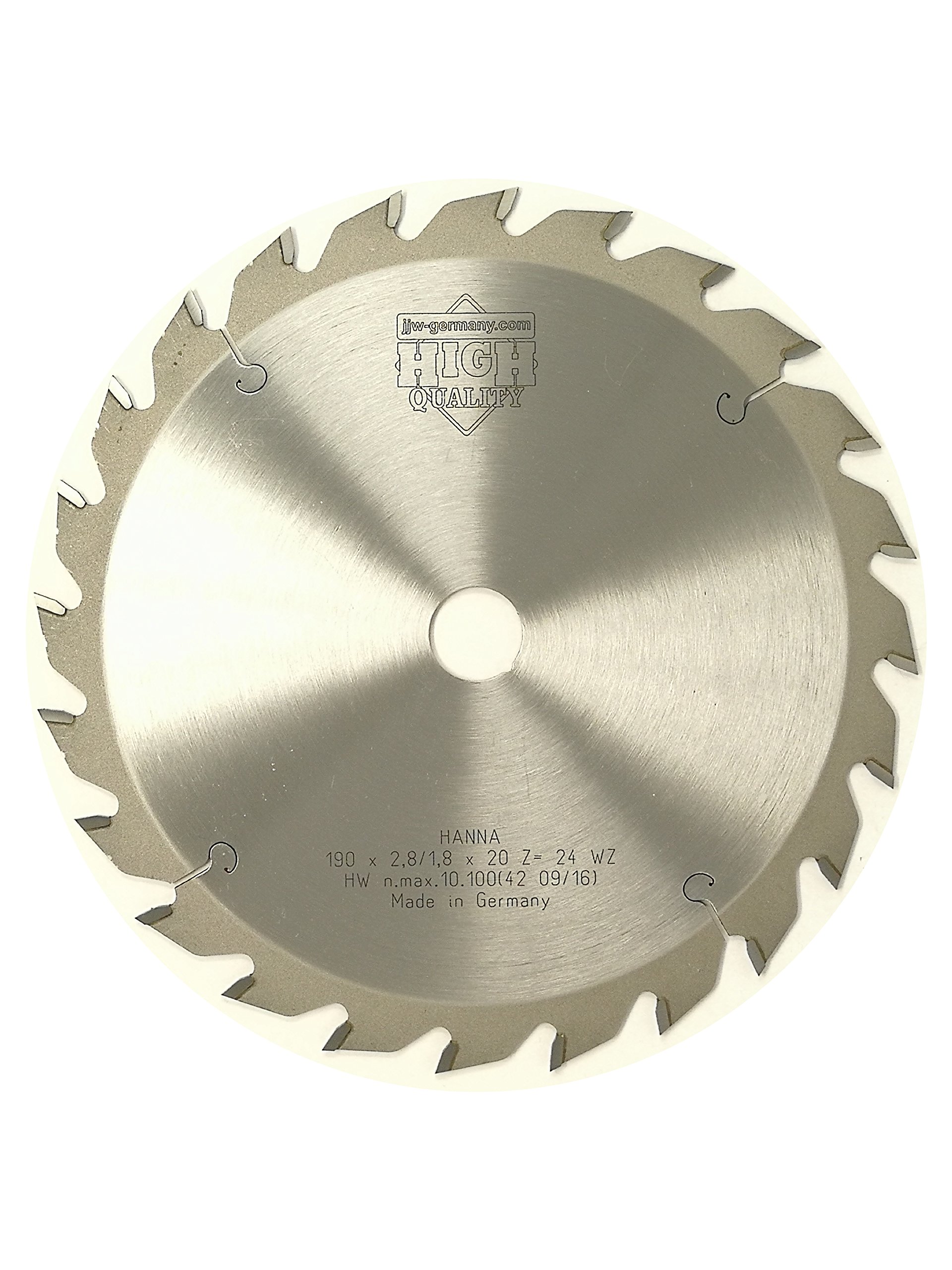 Lame scie circulaire jjw Hanna 190 x 20 pour rénover votre terrasse en bois facilement