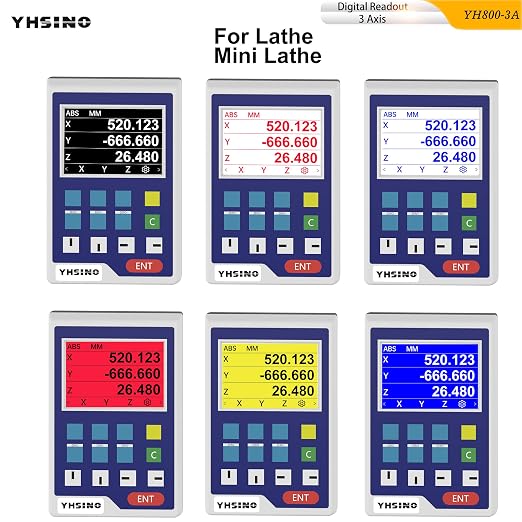 Pantalla digital LCD DRO para mini torno y fresadora miniatura 2