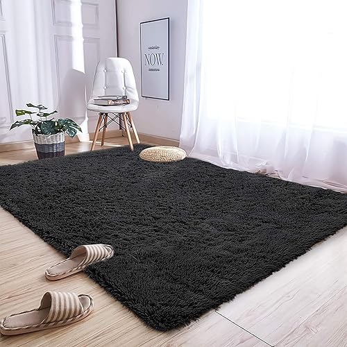 Miniatura 8 de Andecor - Alfombra suave y mullida para la decoración del hogar, alfombra afelpada para niños, niñas y bebés, para habitación, sala de estar,