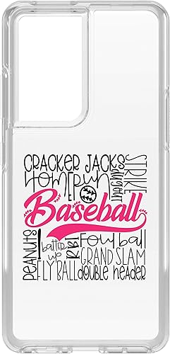 DistinctInk Funda híbrida transparente a prueba de golpes para Samsung Galaxy S21 Ultra (pantalla de 6.8 pulgadas), parachoques de TPU, parte