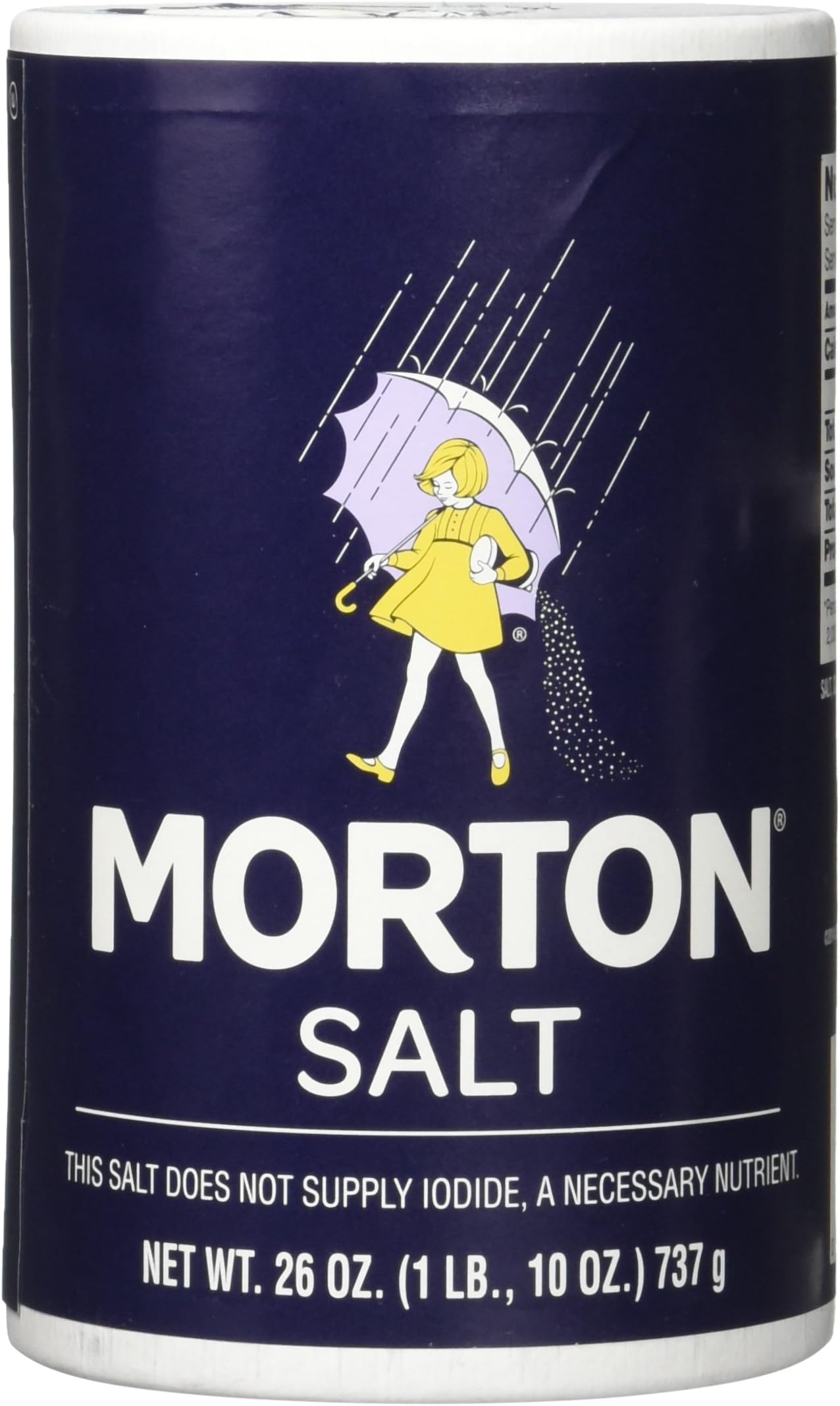 MortonSalt, Plain, 26 Ounce, 2 Pack