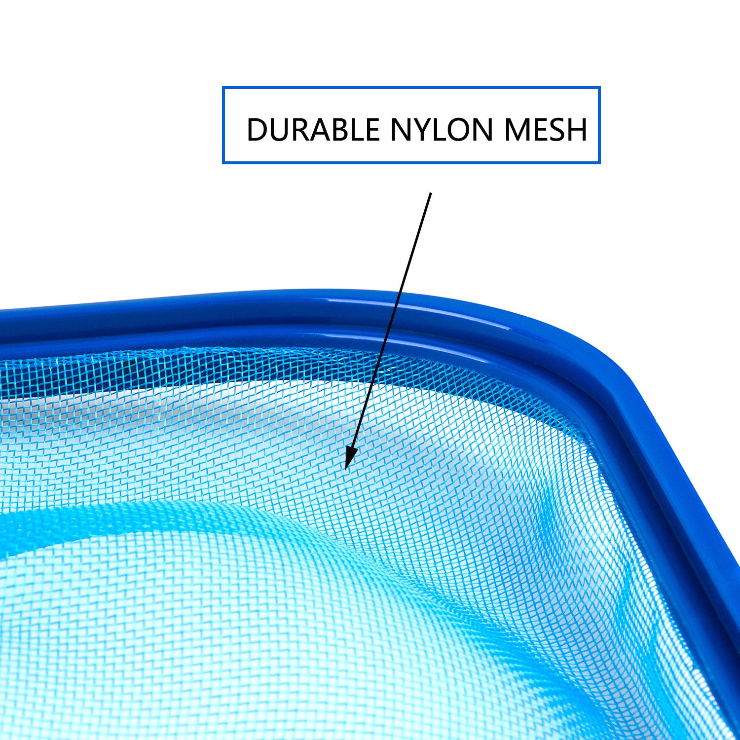Evob Leaf Skimmer Net Swinging Pool Skimmer Above Ground Pool Maintenance Fine Mesh Net for