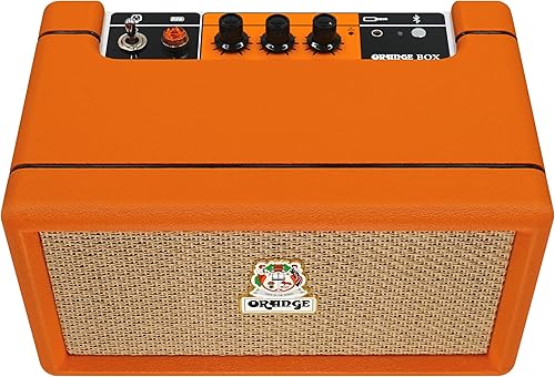 Miniatura 9 de Caja Naranja - Altavoz Bluetooth portátil que ofrece sonido de audio de estudio, alcance de 15M, potencia RMS de 50W, batería de larga duración