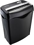 AmazonBasics 6-Sheet Cross-Cut Paper and Credit Card Home Office Shredder