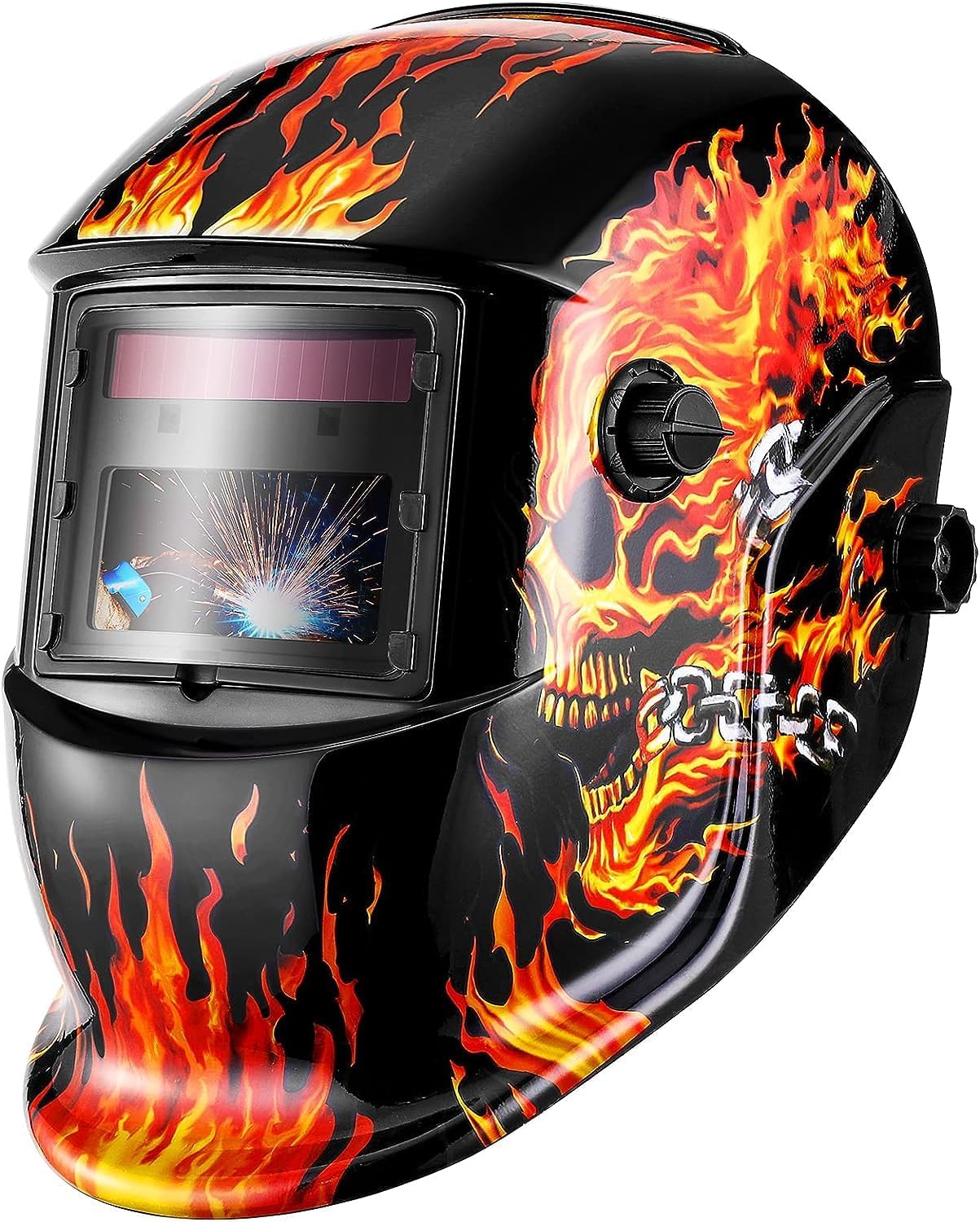 Welding Mask DEKO Welding Helmet Auto Darkening, True Color Solar