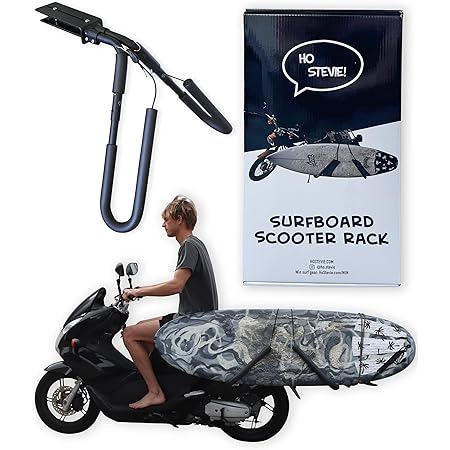 Amazon.com: Scooter/Moped Surfboard Rack [Choose Color] Cruise to Your