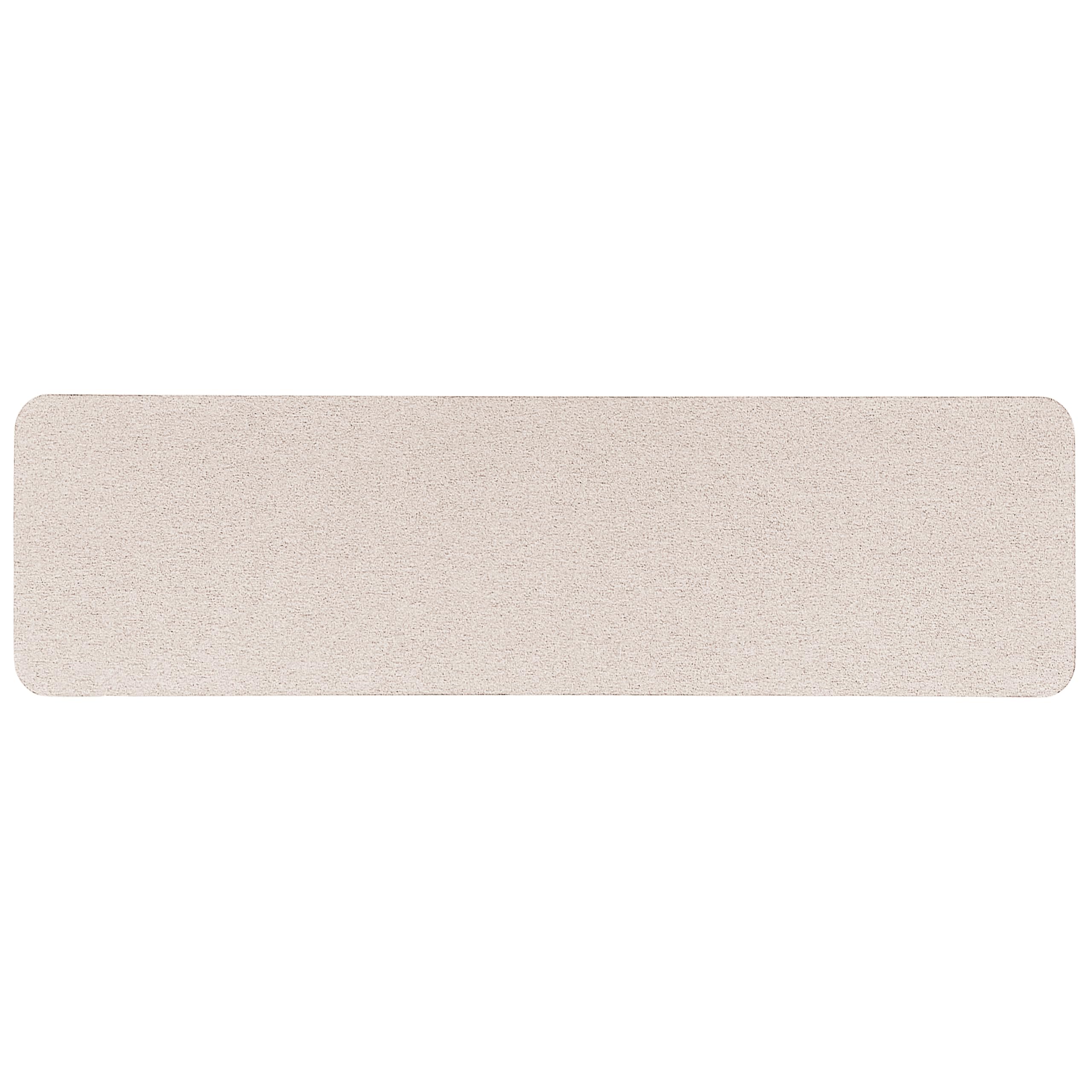 Schreibtisch Trennwand Akustik Polster beige 160 x 40 cm Schallschutz Wally