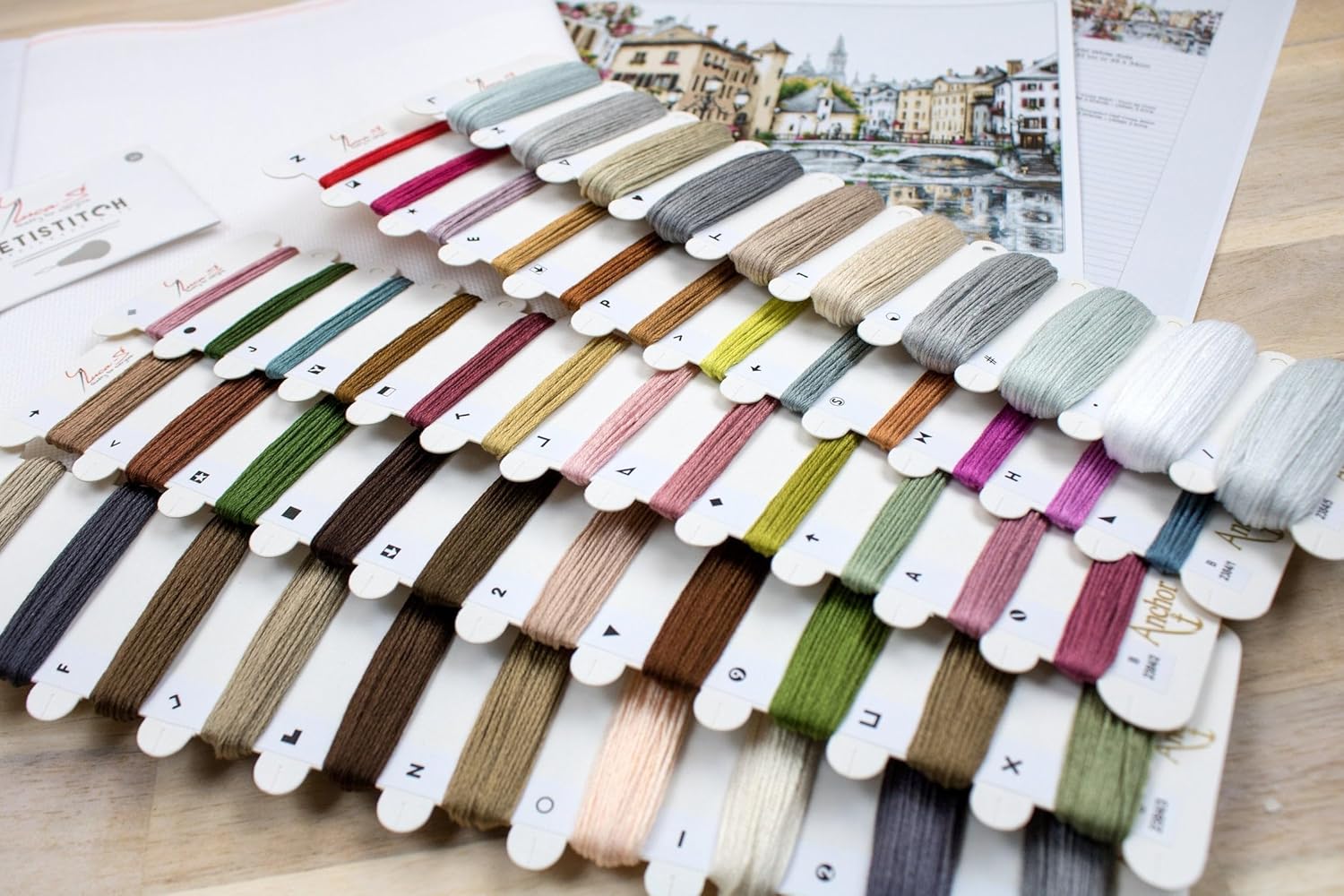 Luca-S Cross Stitch Kit Lake Annecy