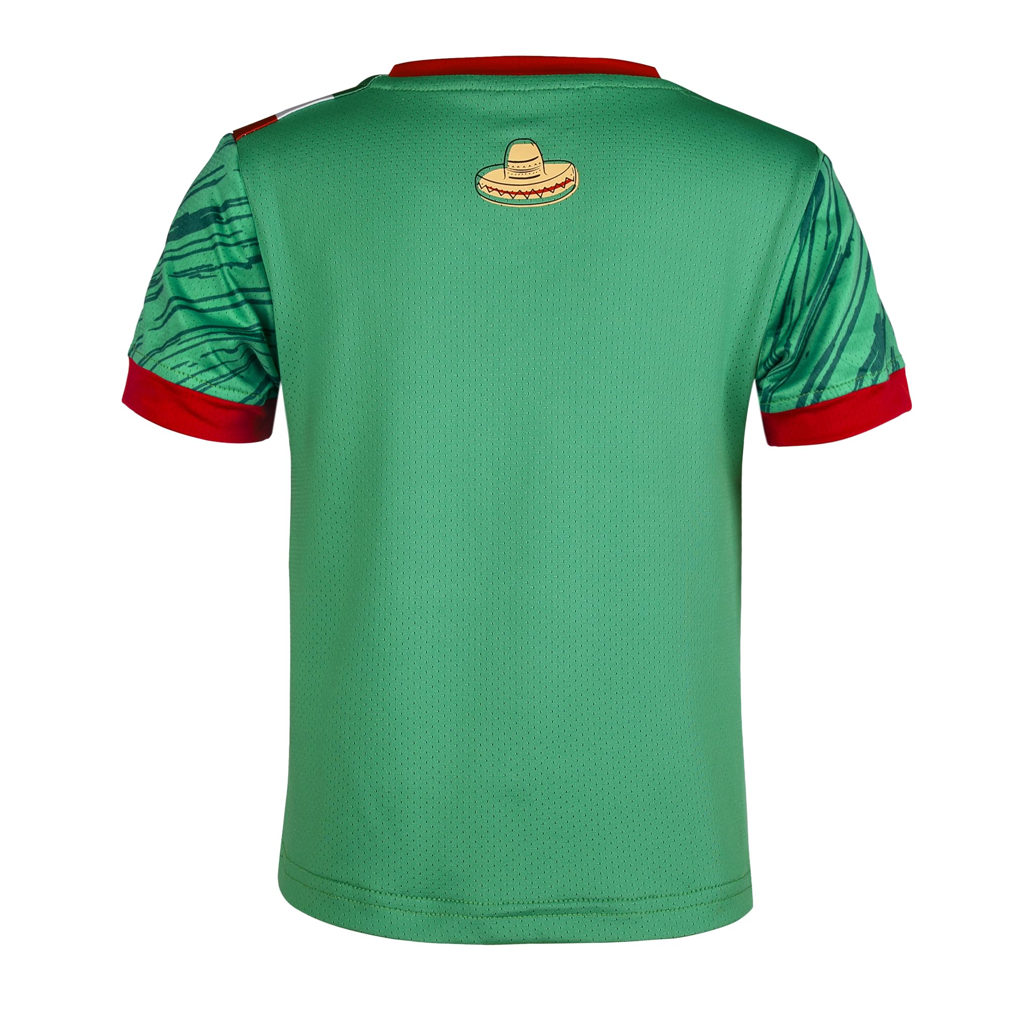 Cnins Pro-Grade Mexico Soccer Jersey for Adults - Unisex XS-3XL, Moisture-Wicking Design (CNSK-MX, L)