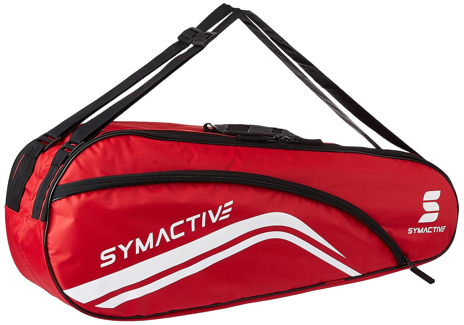 Buy Amazon Brand Symactive Badminton Kit Bag, Red Online at Low