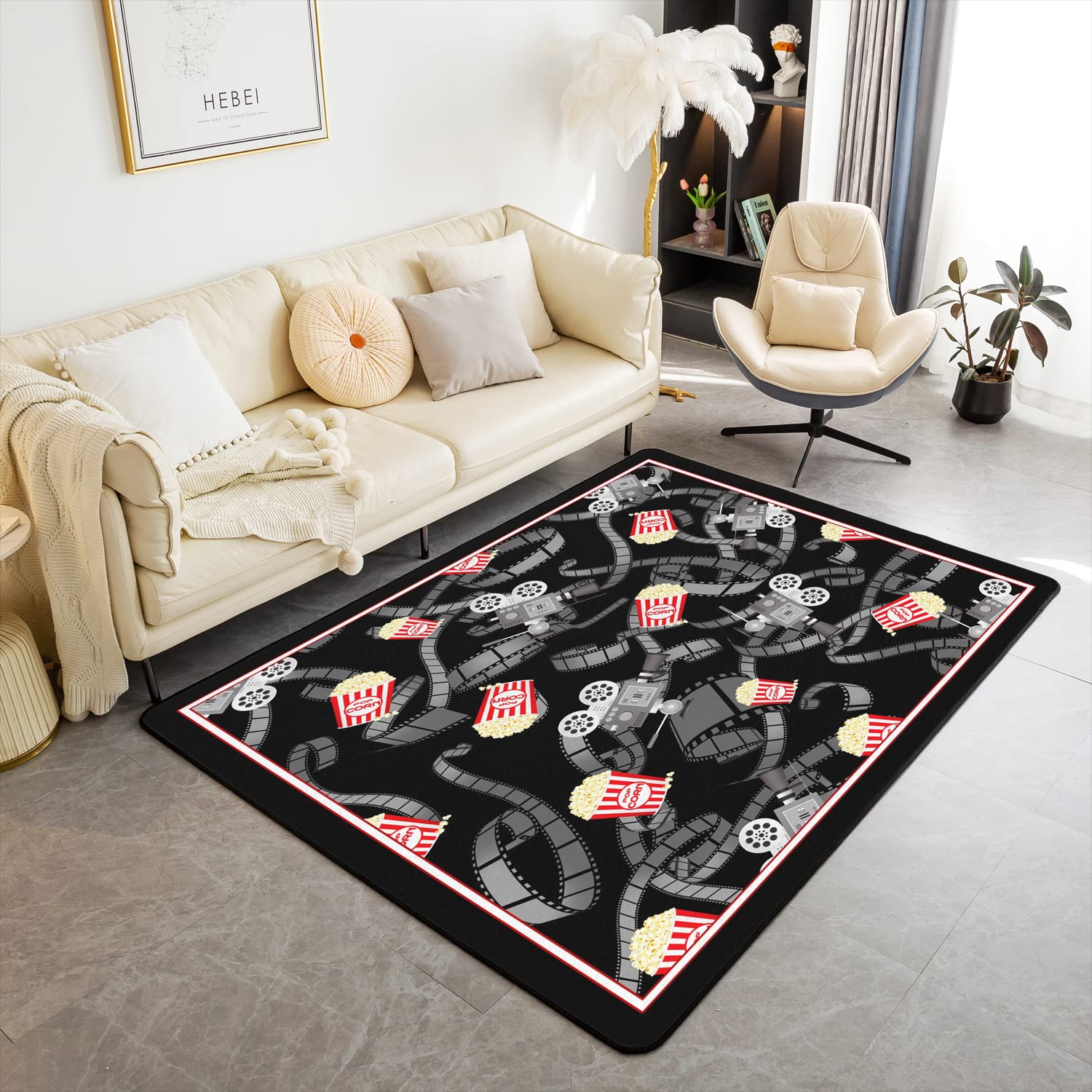 Projector Rugs Movie Themed Carpet Hollywood Filmstar Roten Teppich Hintergrund Für