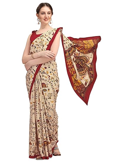 Women's Silk Saree With Unstitched Blouse