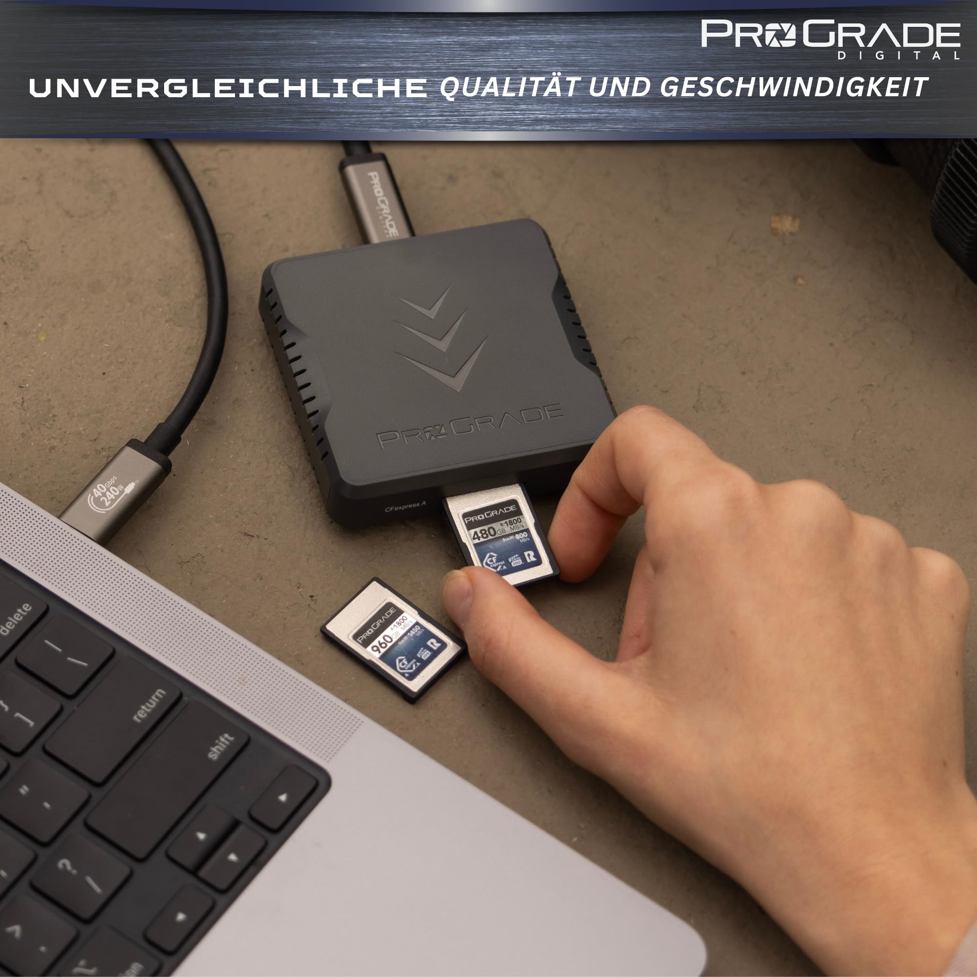 ProGrade Digital CFexpress™ 4.0 Typ A Speicherkarte (480GB) Iridium