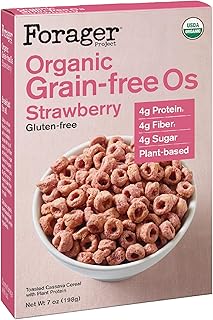 Forager Project Grain & Gluten-Free Vegan Breakfast Cereal | Dairy-free, Organic, Low Sugar, Plant-Based Protein | 7oz - S...