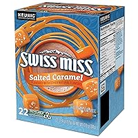 Vista 12 de Swiss Miss Chocolate Caliente con Caramelo Salado, Cápsulas Keurig de una sola porción, 22 unidades (Paquetes de 4)