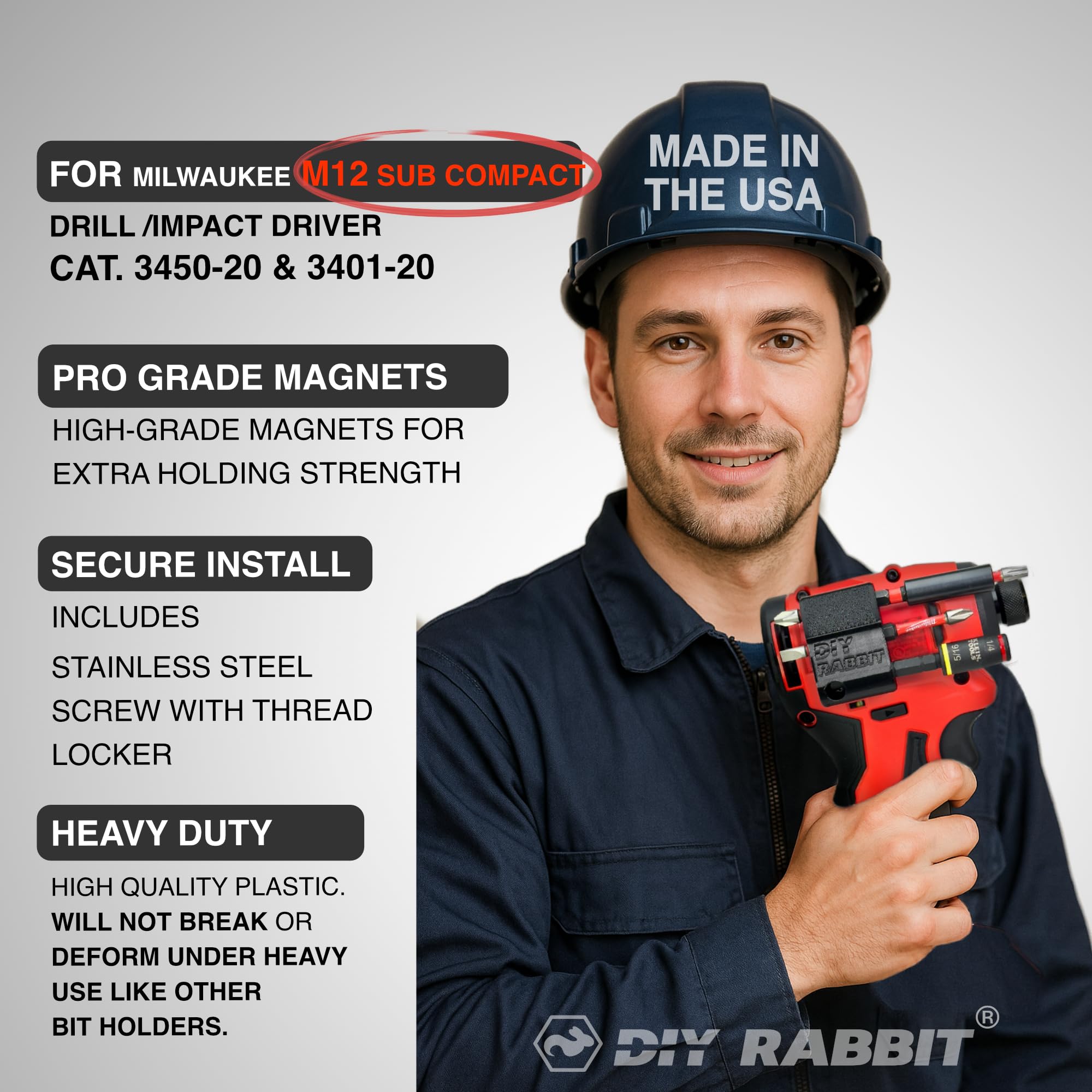 Amazon.co.jp: Milwaukee M12 サブコンパクトドリル&ドライバー用磁気 
