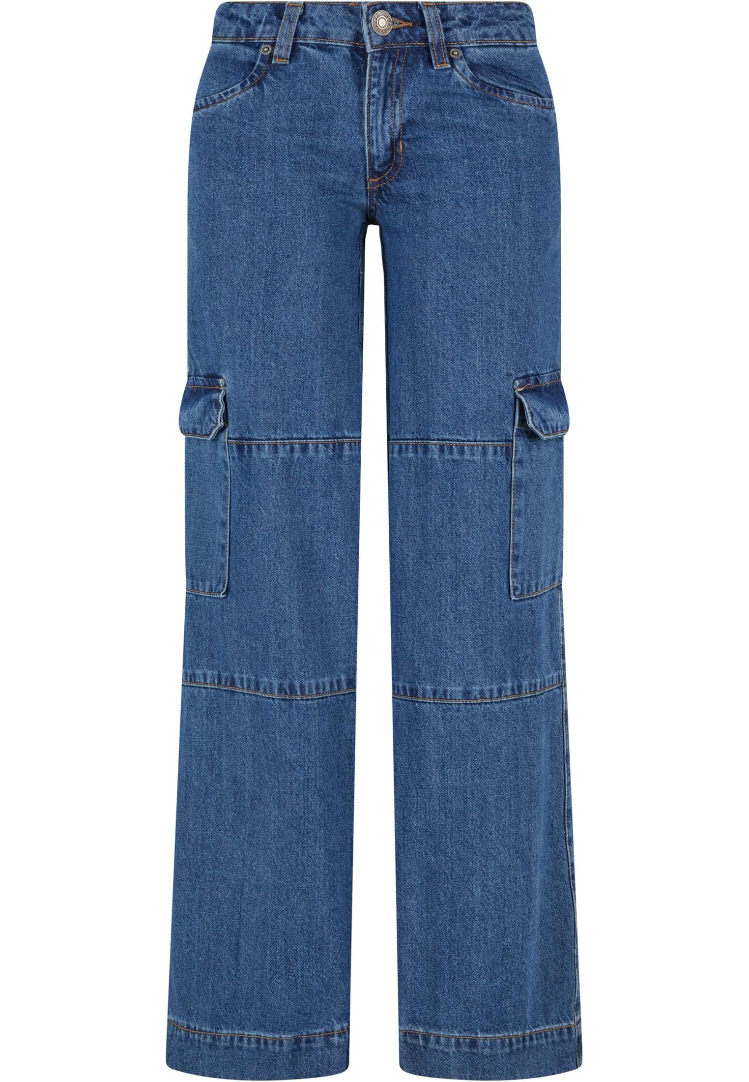 Urban Classics Damen Ladies Low Waist Cargo Pants