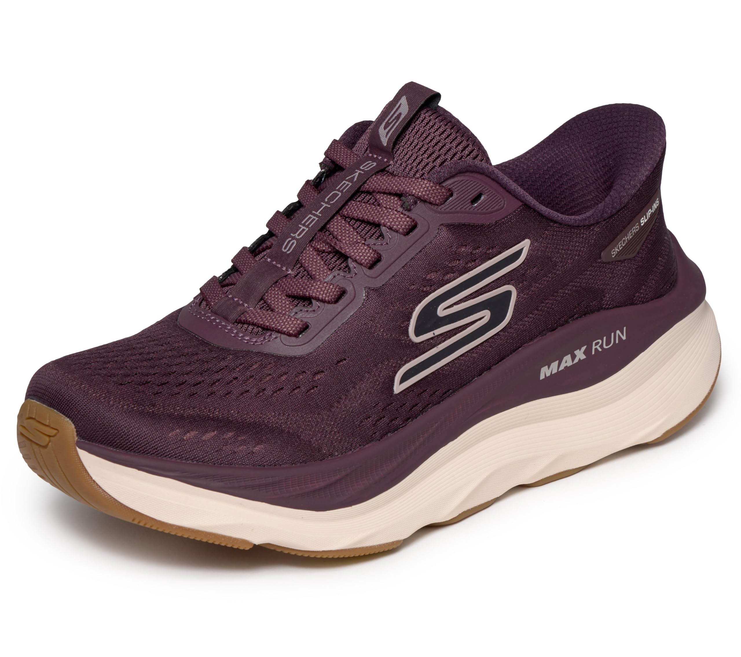 Skechers Damen Max Run Slip-InTurnschuhe