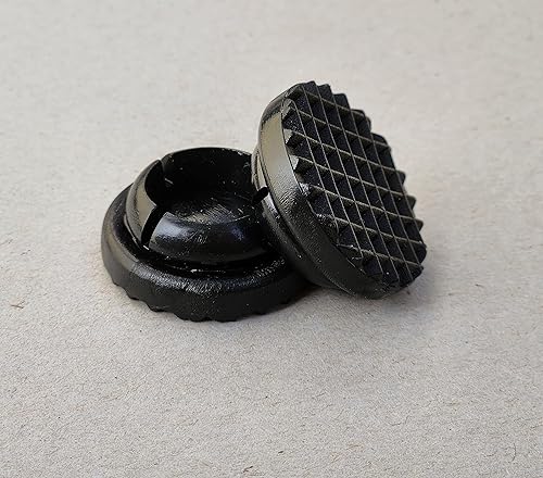 Miniatura 5 de Juego de 20 almohadillas de hierro forjado para pies de 1 pulgada, solo para copas de soldadura de apertura de 1516 pulgadas, protectores de piso de