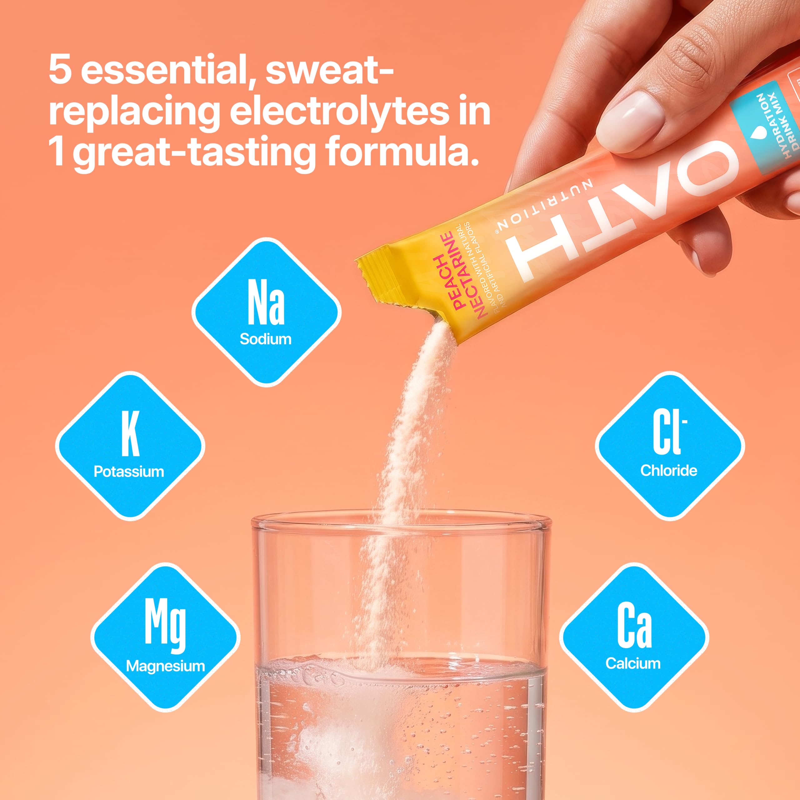 Oath Nutrition Hydration Electrolyte Powder, Complete Electrolyte Blend for Rapid Hydration and Muscle Support, 16 Single-Serve Packets, Strawberry Key Lime — Amazon image 5